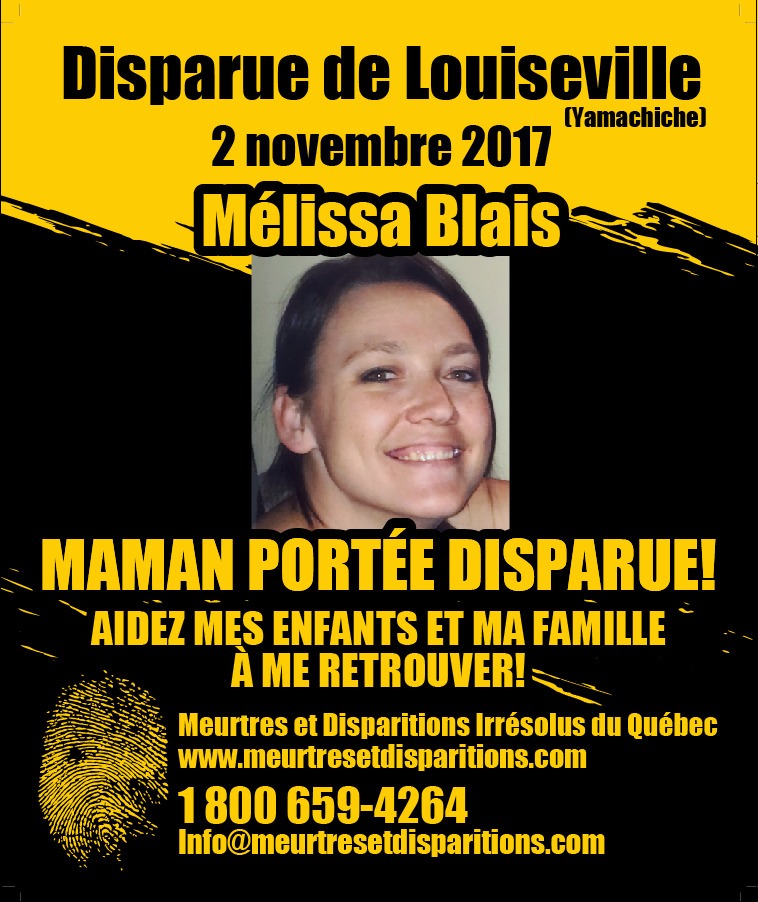 disparition de Mélissa Blais