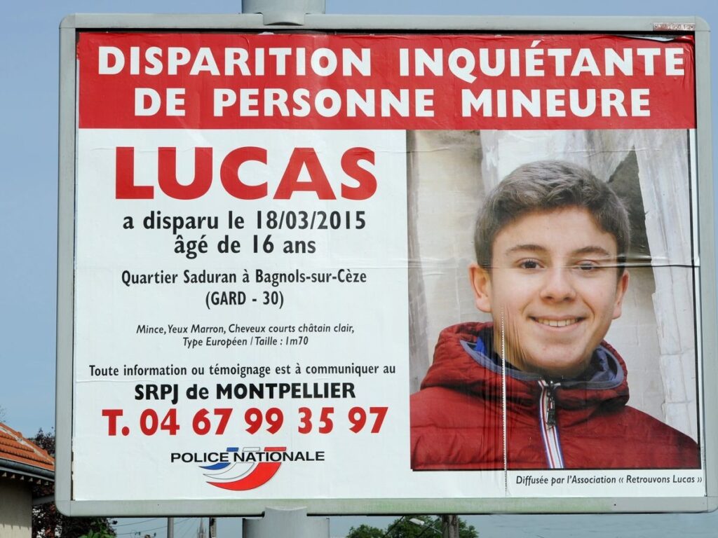 disparition de Lucas Tronche